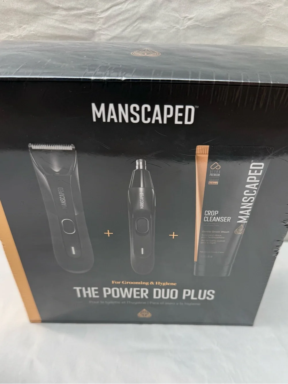 Manscaped - Power Duo Plus Grooming Kit - 4.0 Lawn Mower Trimmer - NWT